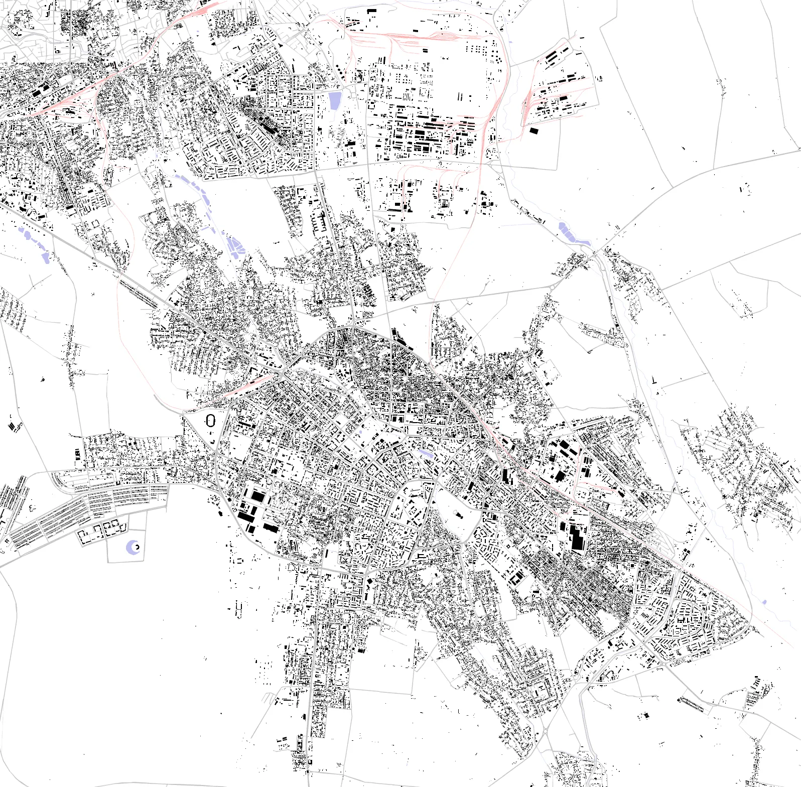 Fergana figure ground plan