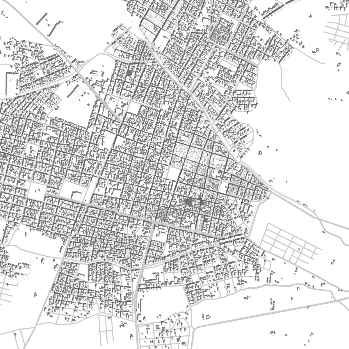 Ferreñafe Lageplan (2,5 km)