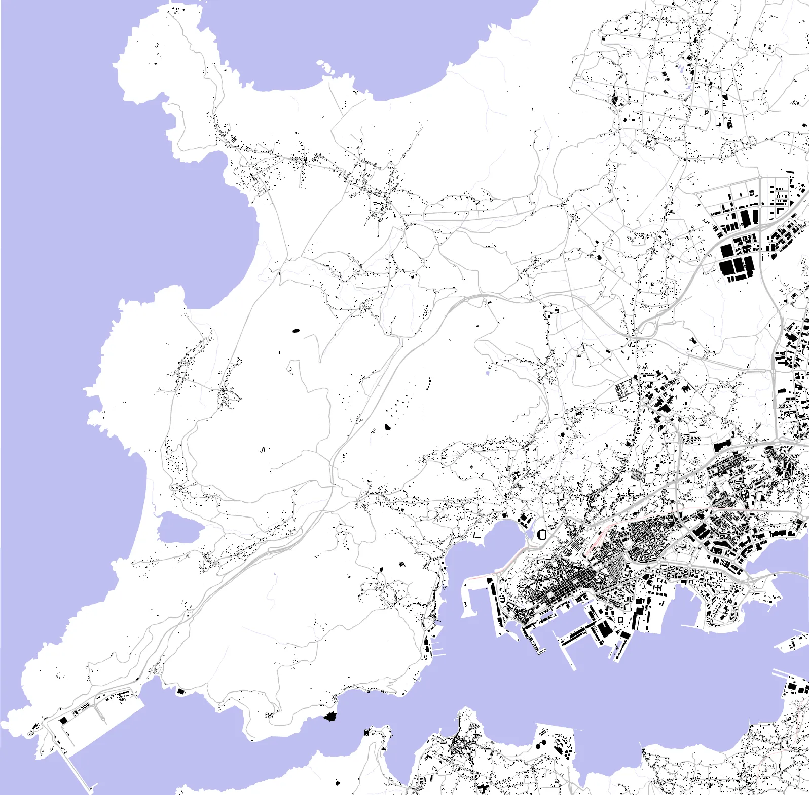 Ferrol plano de masas