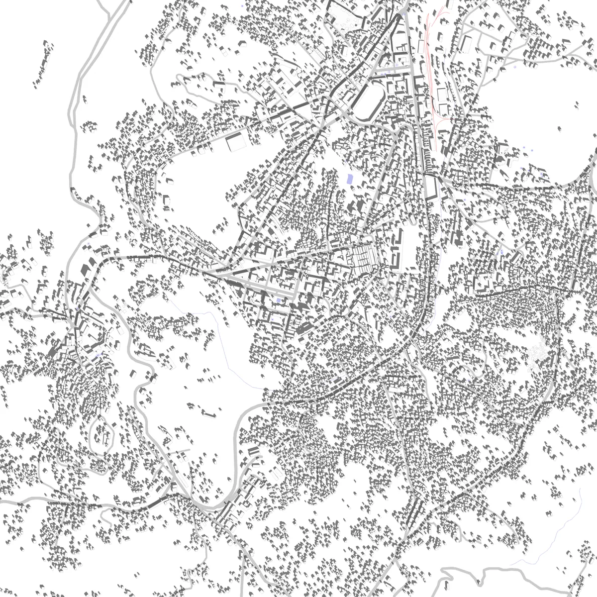 Fianarantsoa site plan (2.5 km)