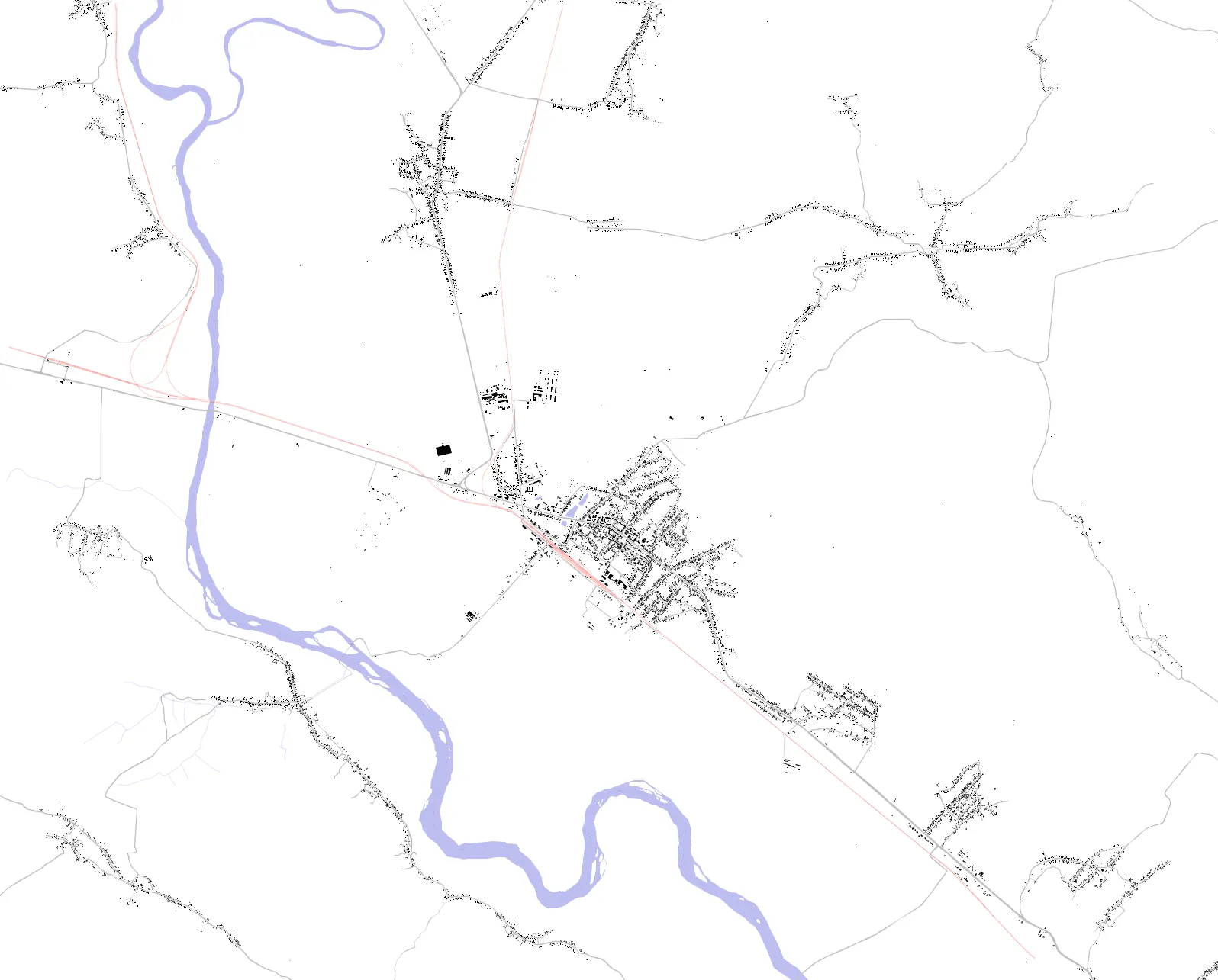 Filiași figure ground plan