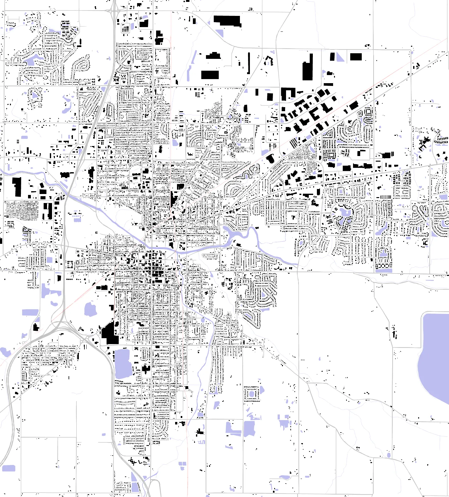Findlay figure ground plan