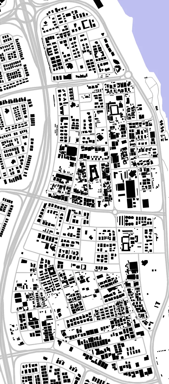Fintas figure ground plan