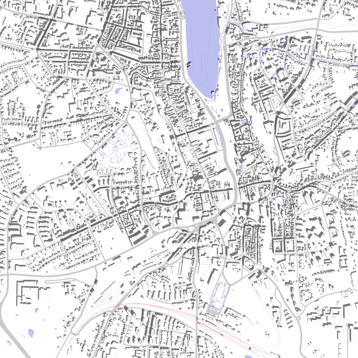 Flensburg site plan (2.5 km)