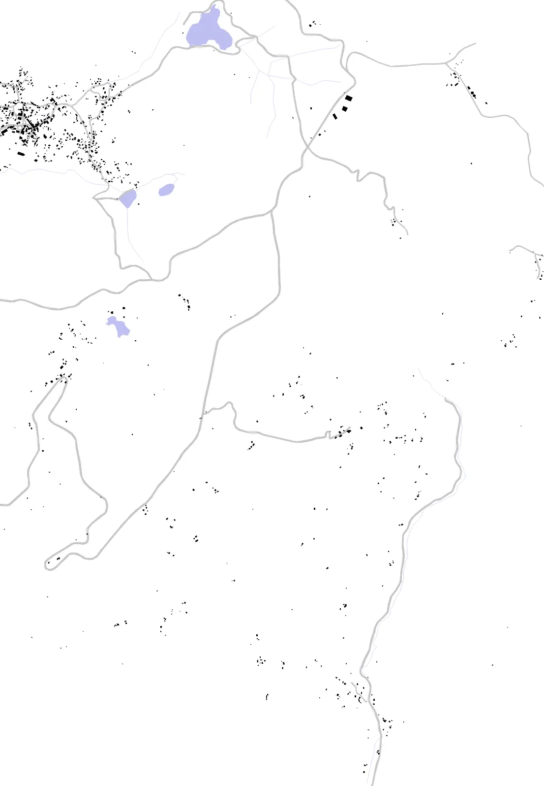 Florești figure ground plan