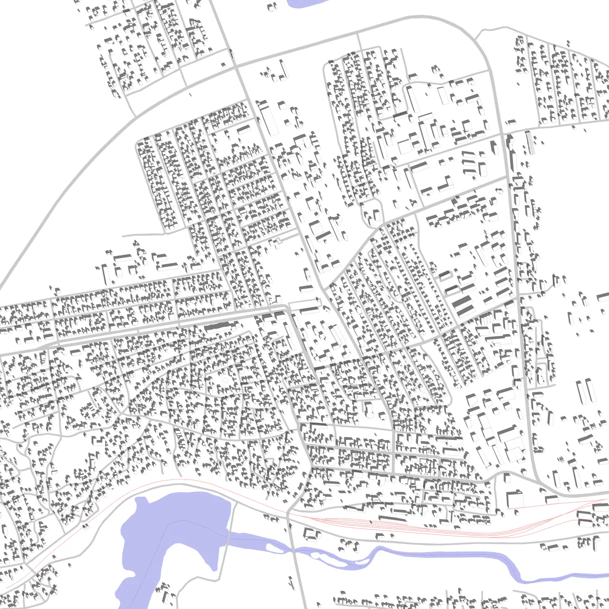 Florești site plan (2,5 km)