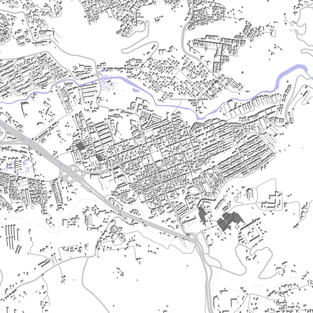 Floridablanca plano de situación (2,5 km)