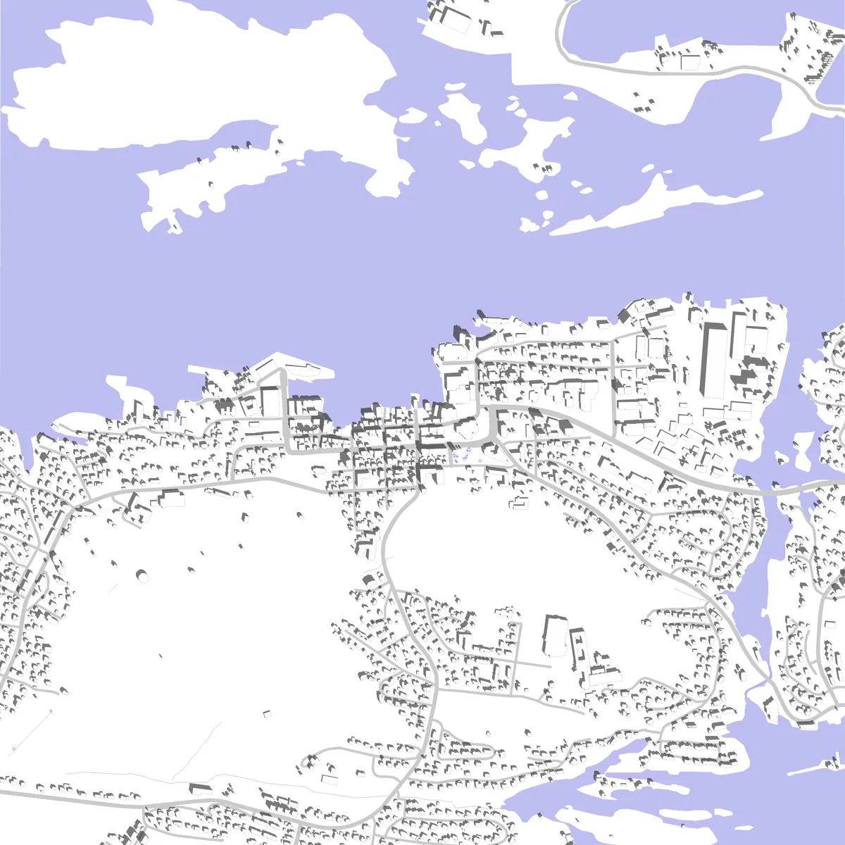 Florø situasjonsplan (2,5 km)