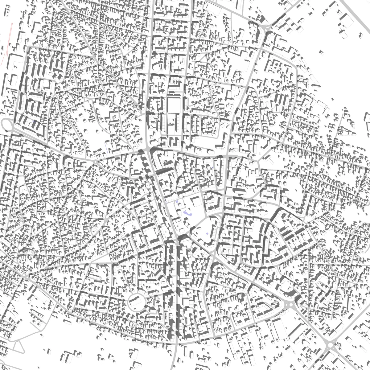 Focșani site plan (2.5 km)