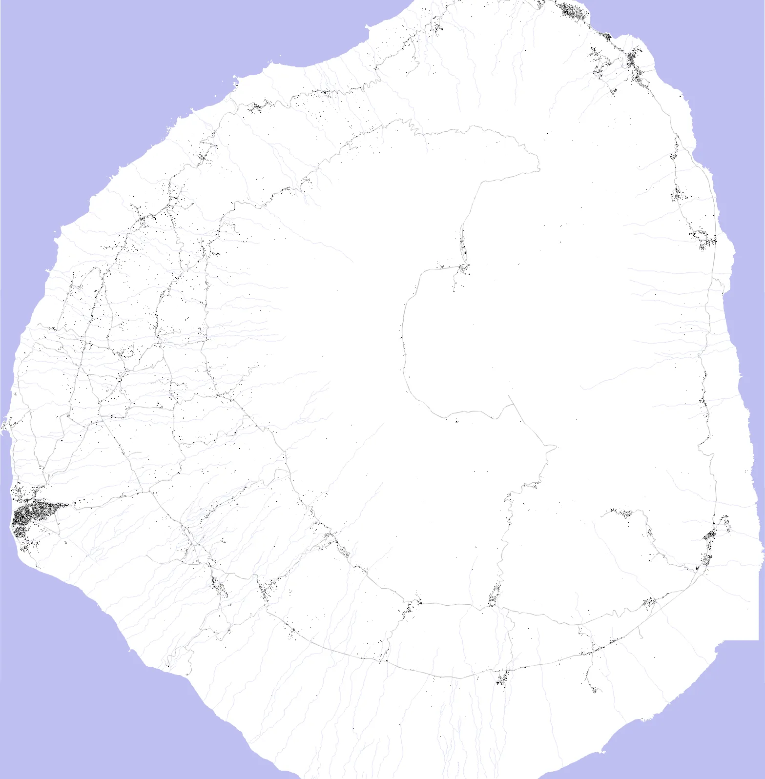Fogo figure ground plan