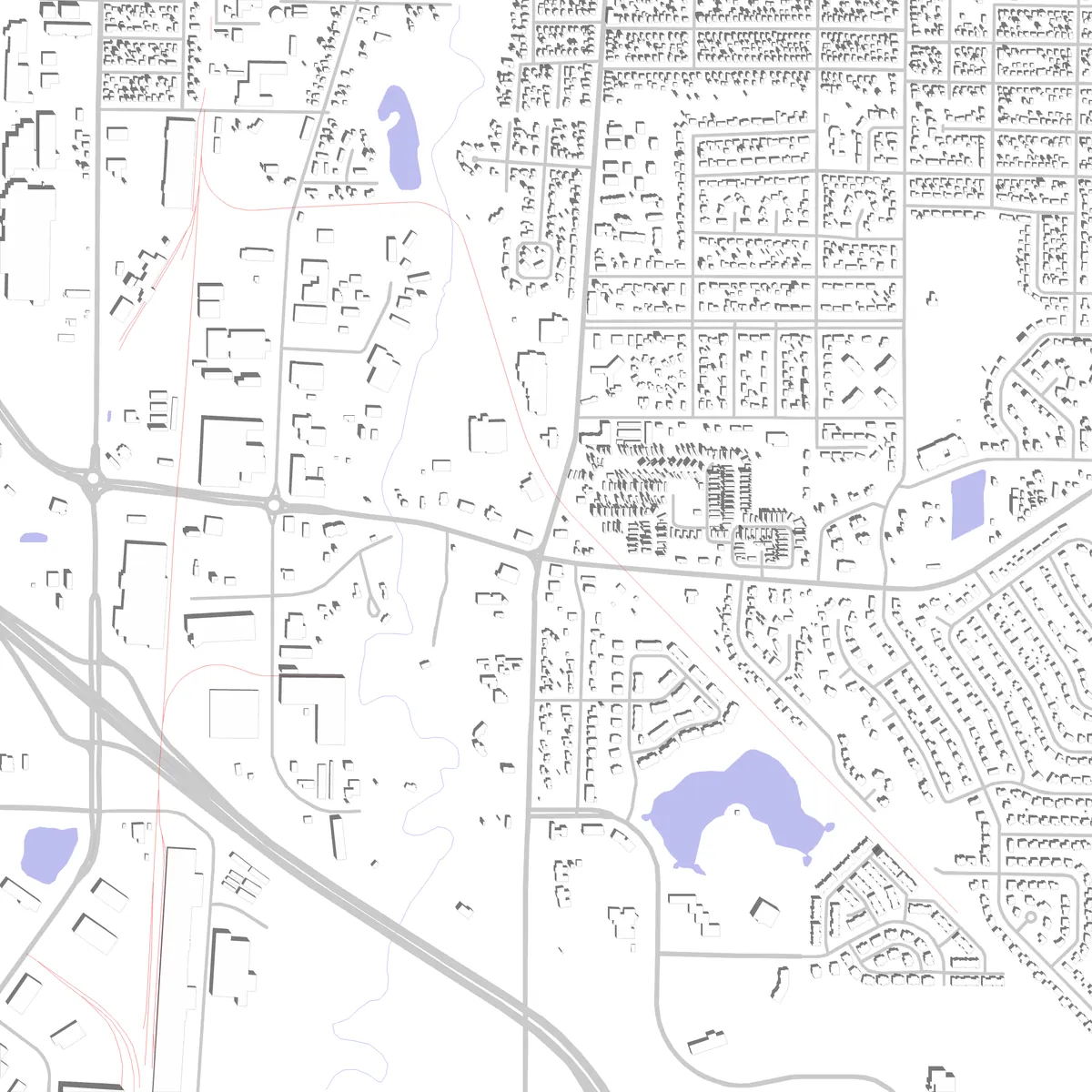 Fond du Lac site plan (2.5 km)