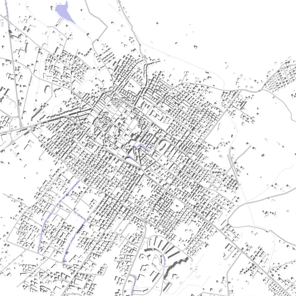 Fondi Lageplan (2,5 km)