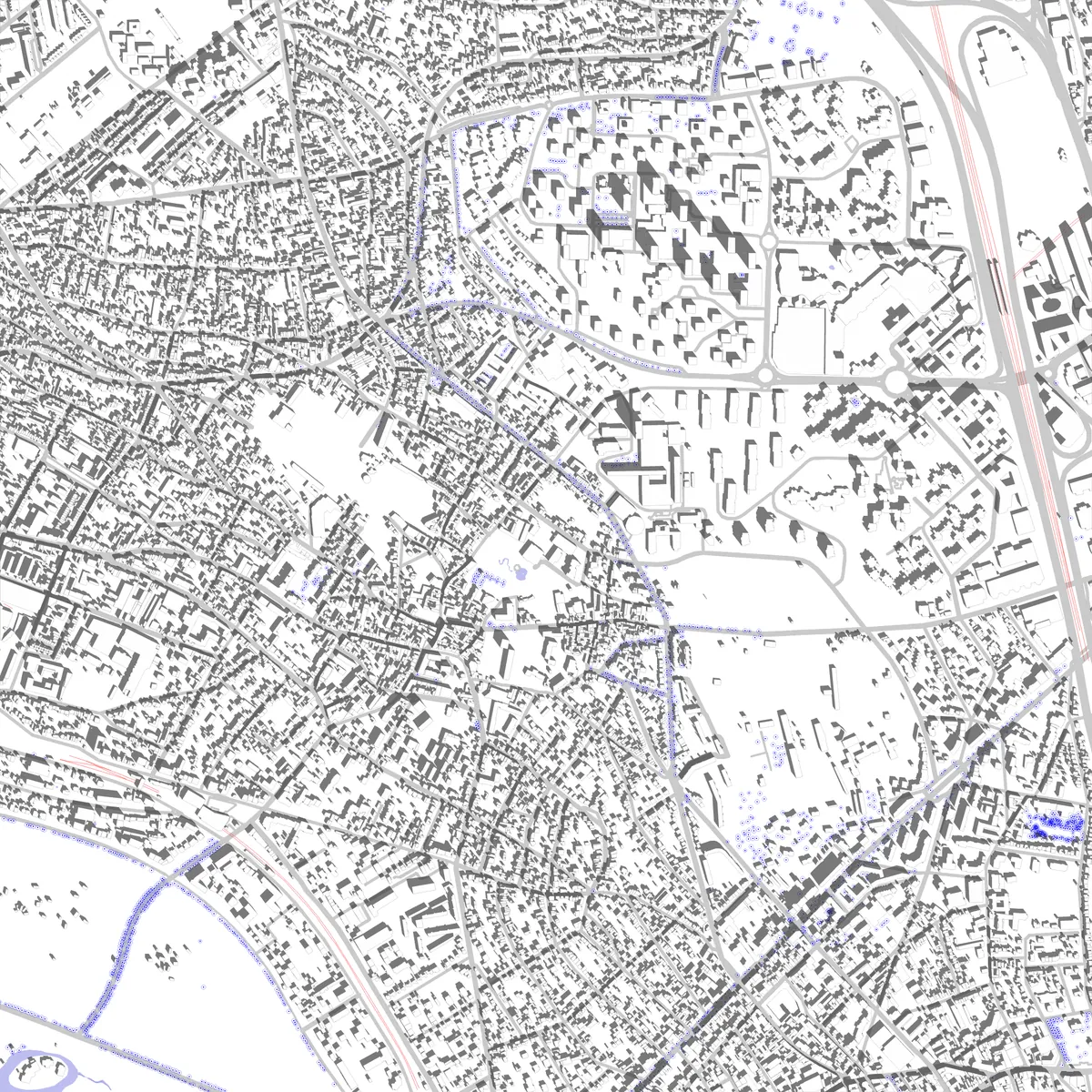 Fontenay-sous-Bois Lageplan (2,5 km)