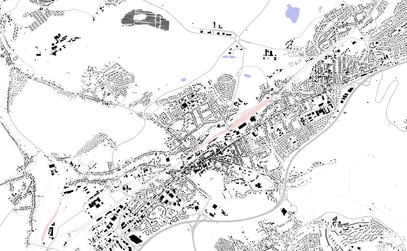 Forbach plan de masse