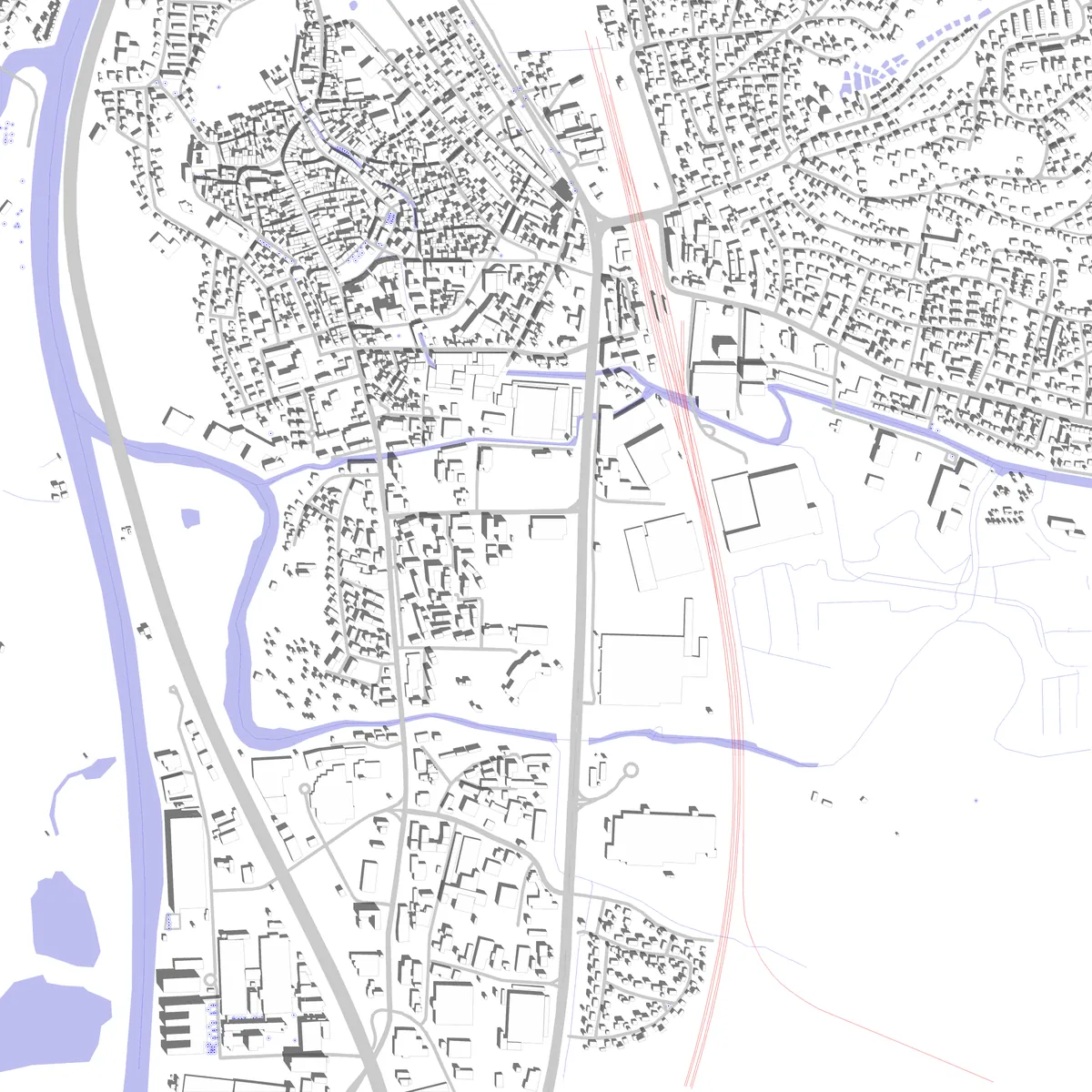Forchheim Lageplan (2,5 km)