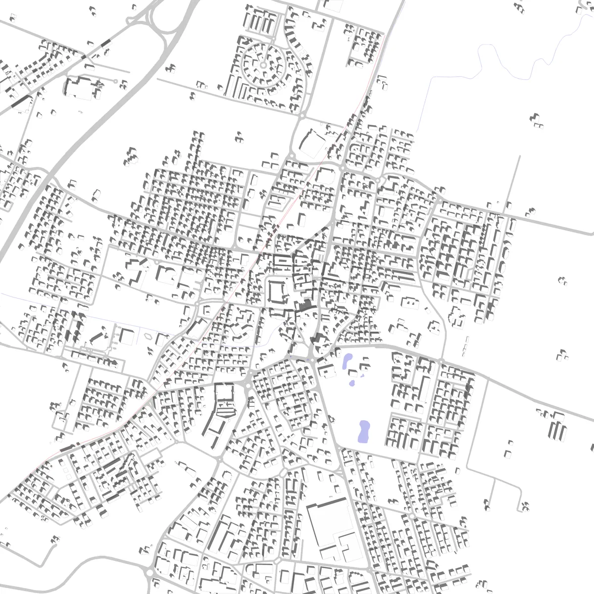 Formigine planimetria di sito (2,5 km)