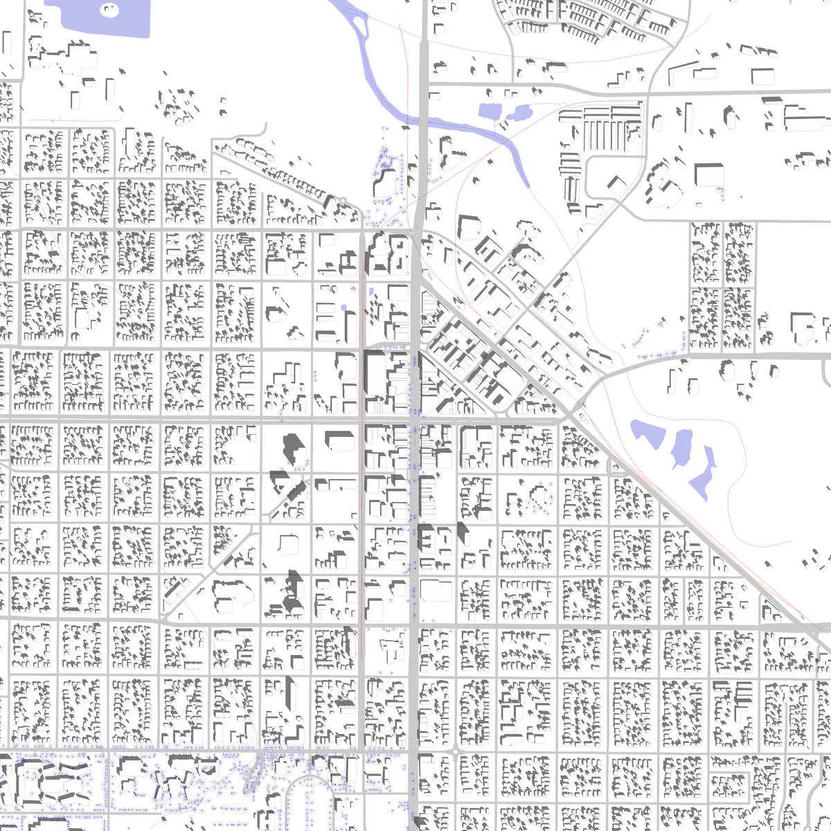 Fort Collins site plan (2.5 km)