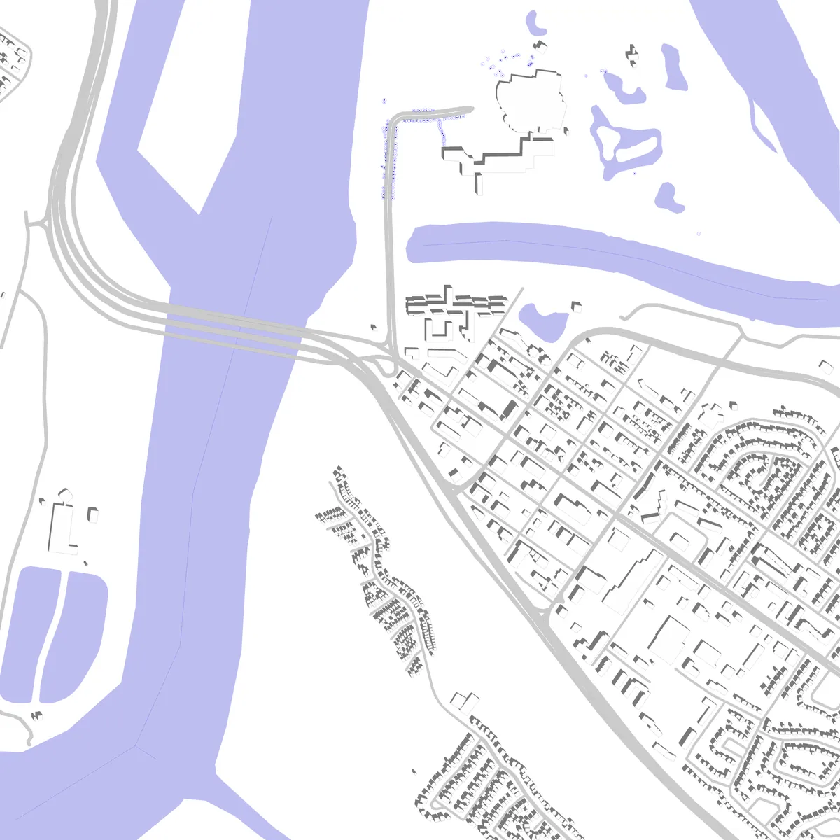 Fort McMurray site plan (2.5 km)