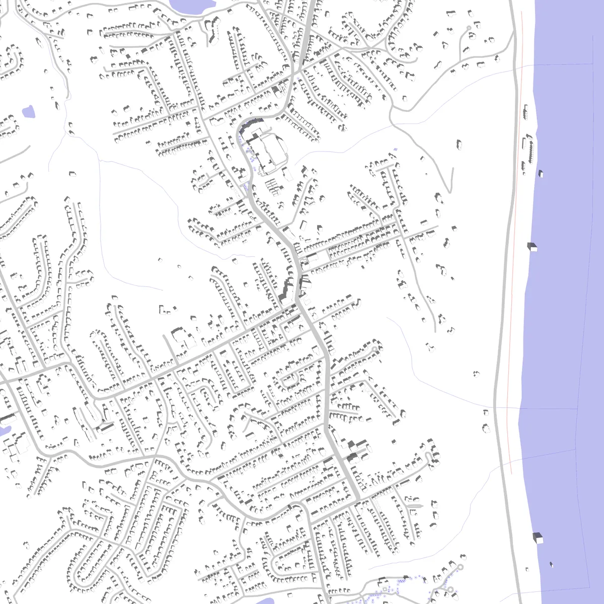 Fort Thomas Lageplan (2,5 km)