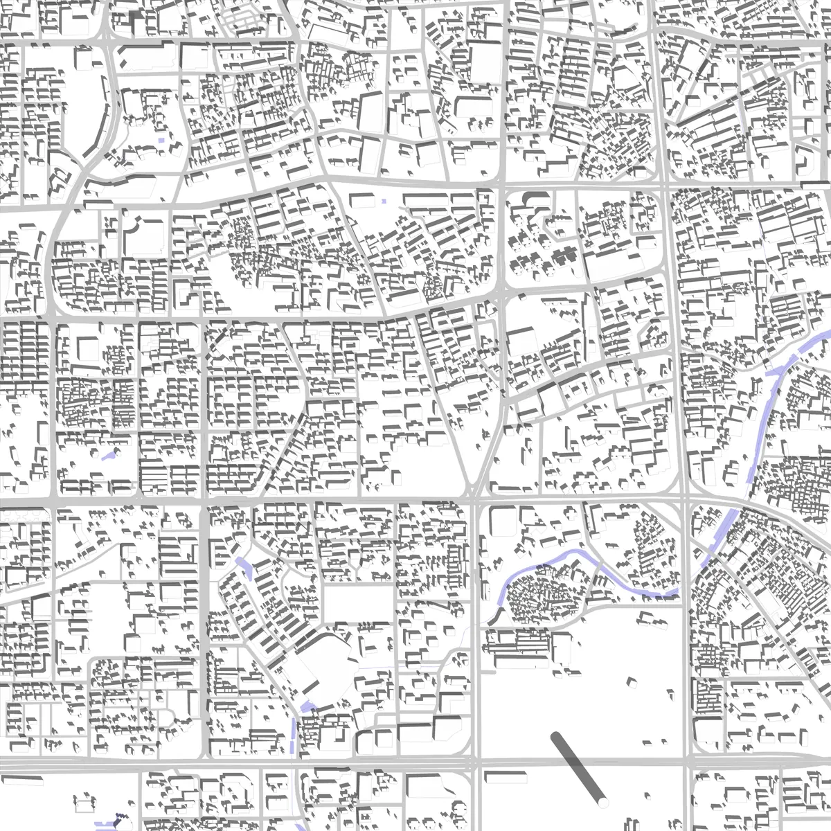 佛山 场地现状图 (2.5 km)