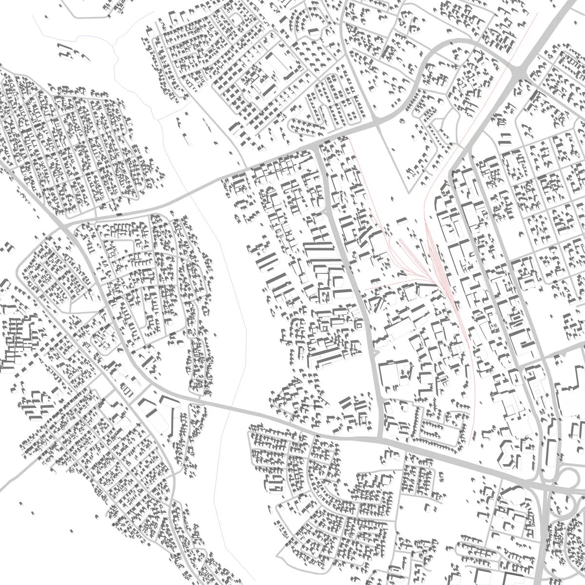 Francistown site plan (2.5 km)