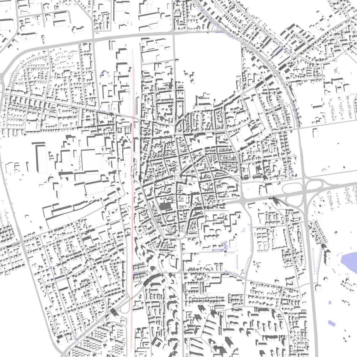Frankenthal Lageplan (2,5 km)