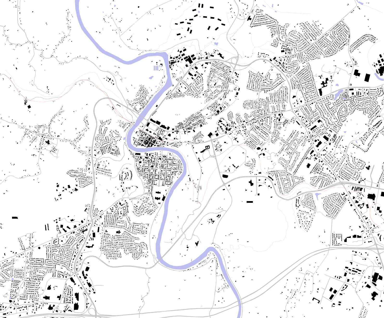 Frankfort Schwarzplan
