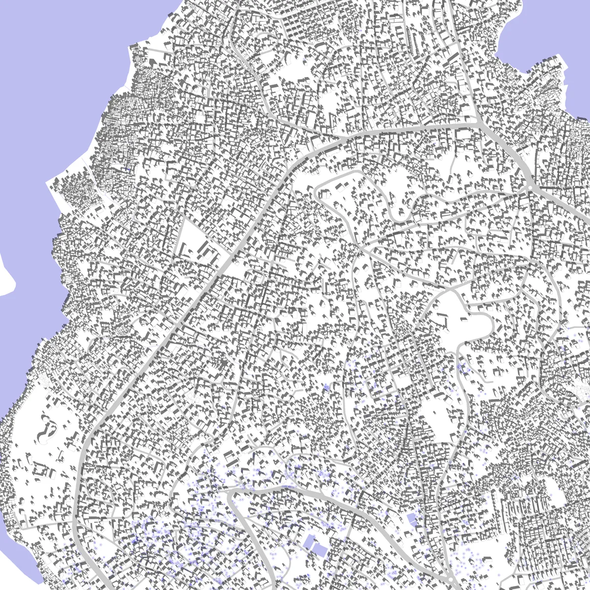 Freetown site plan (2.5 km)
