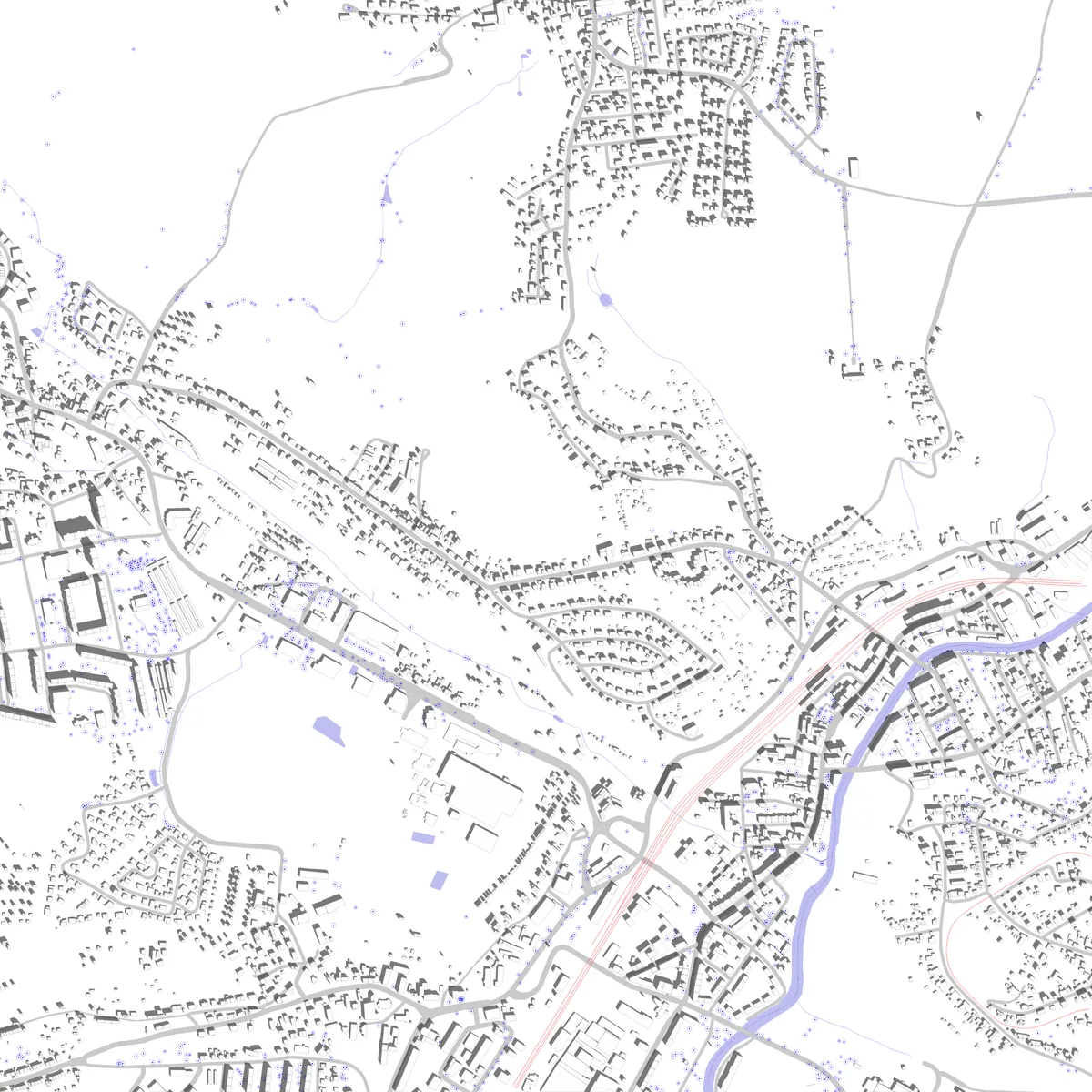 Freital Lageplan (2,5 km)