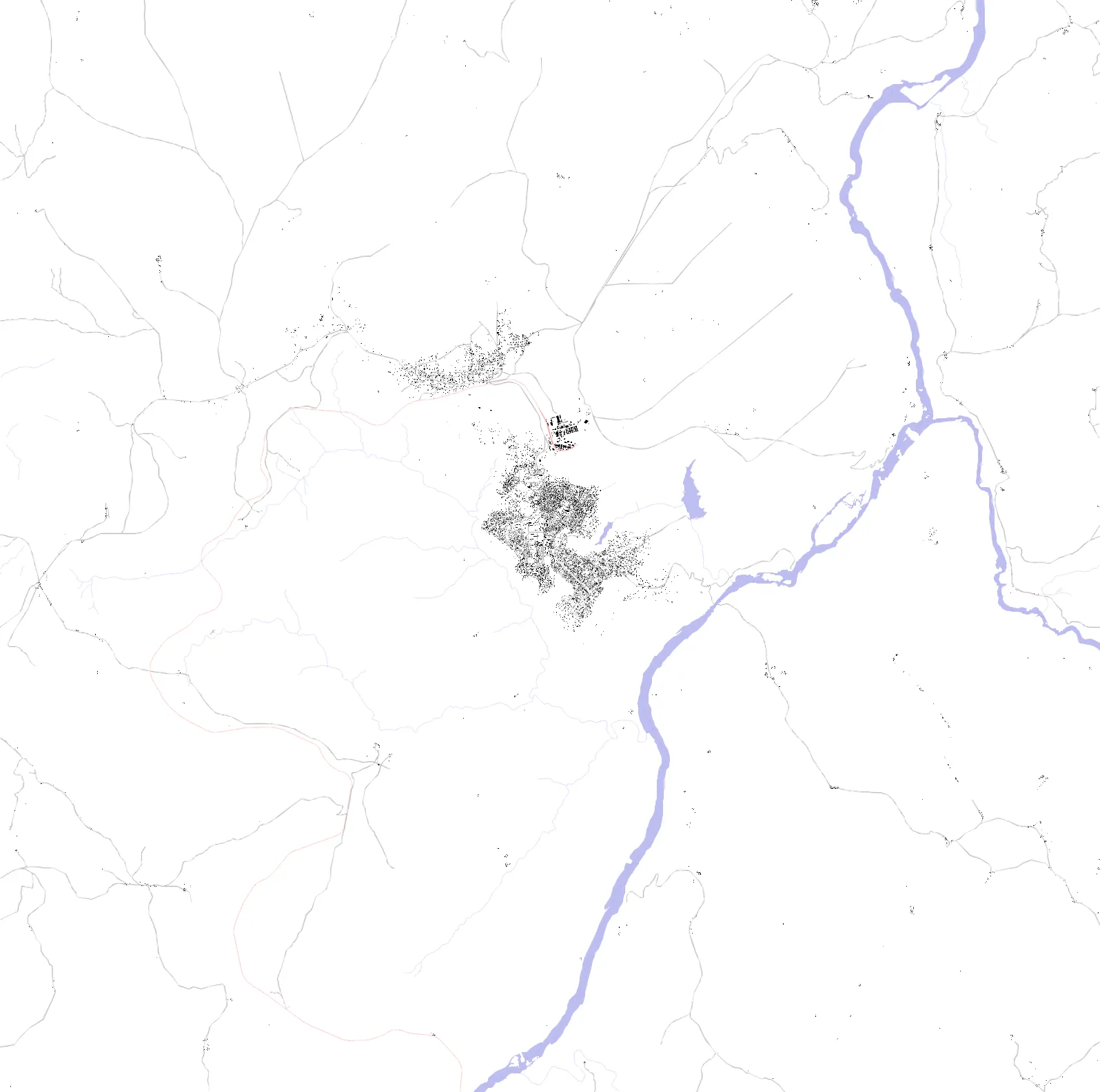 Fria figure ground plan