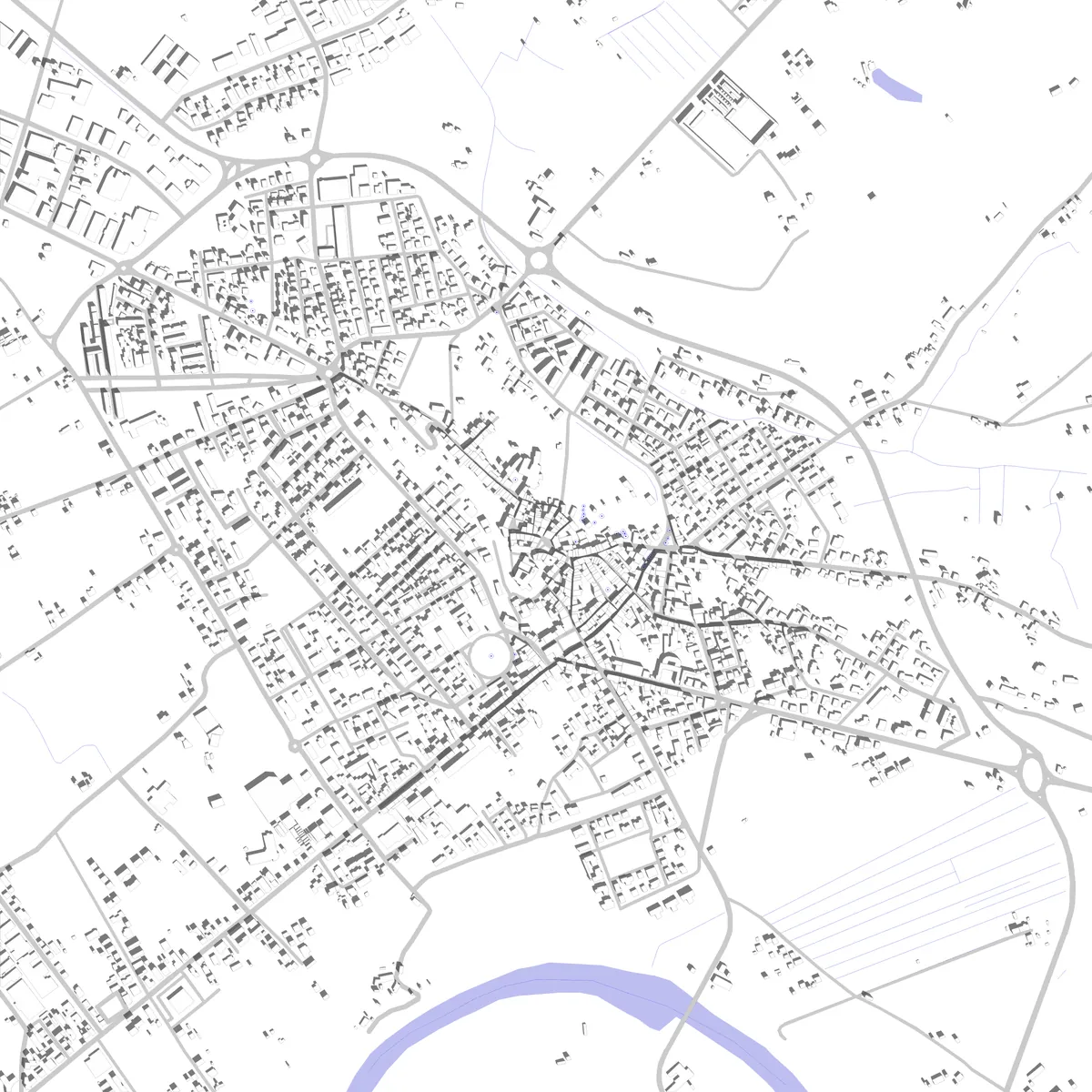 Fucecchio site plan (2.5 km)
