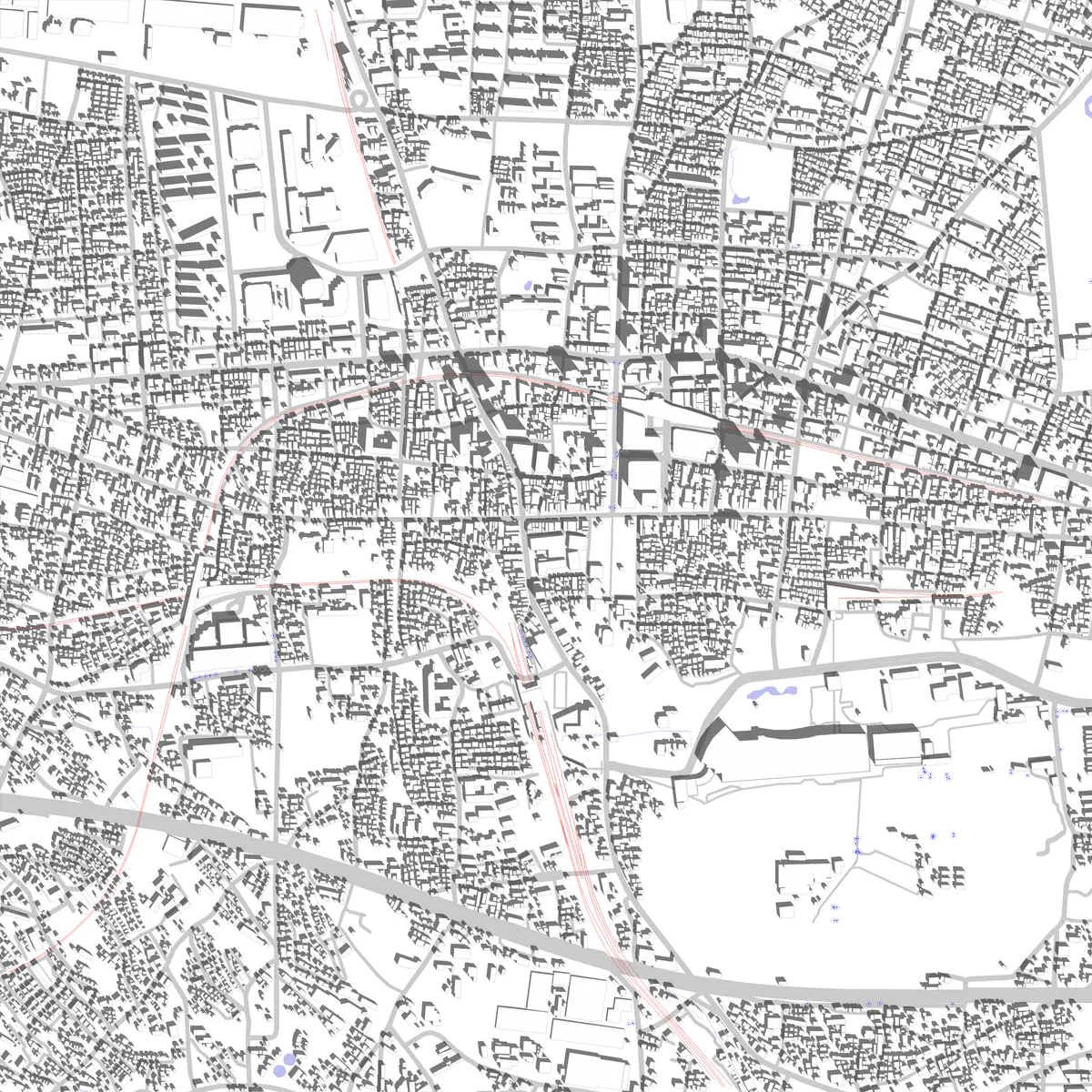 Fuchu site plan (2.5 km)