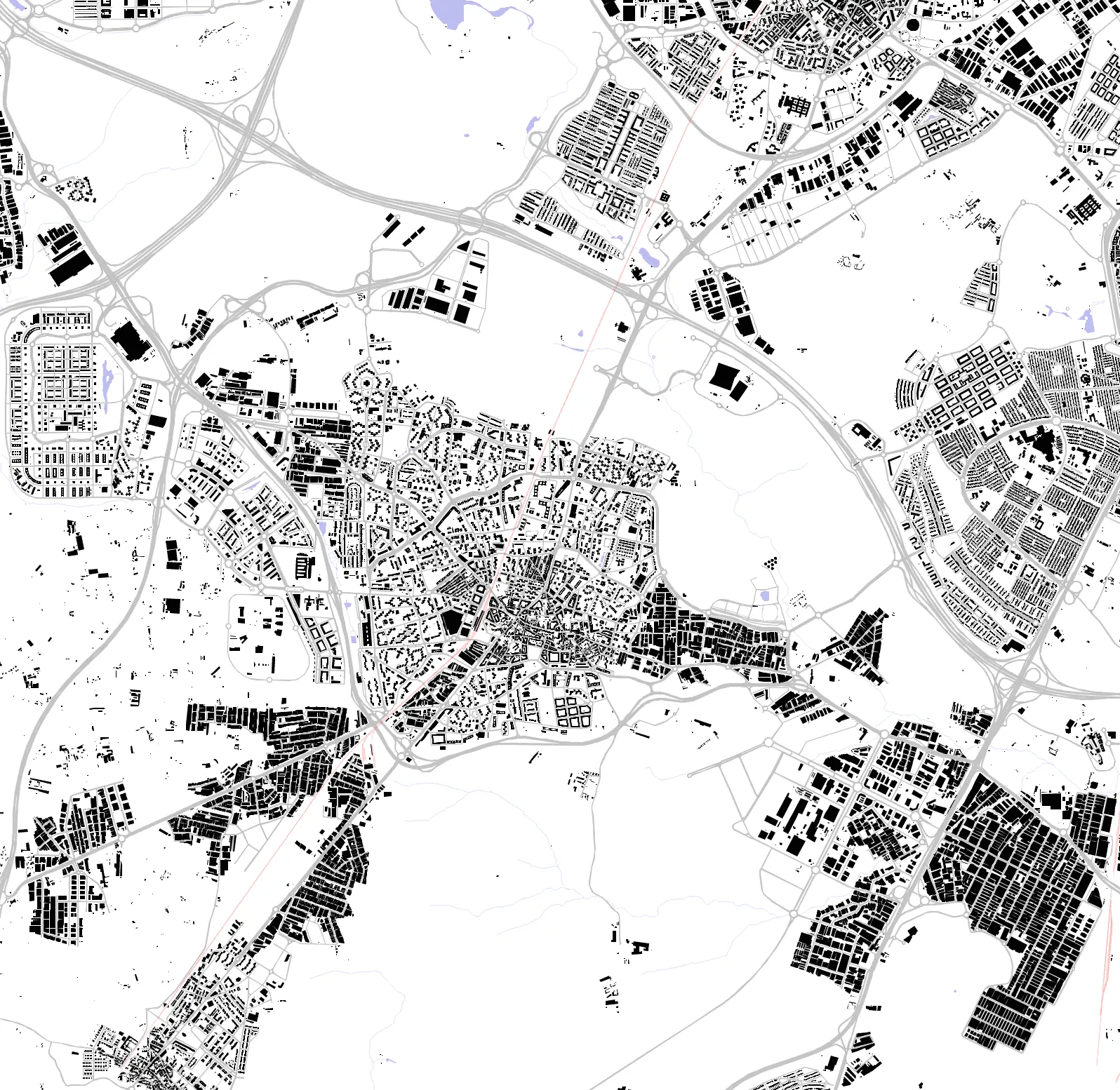 Fuenlabrada plano de masas