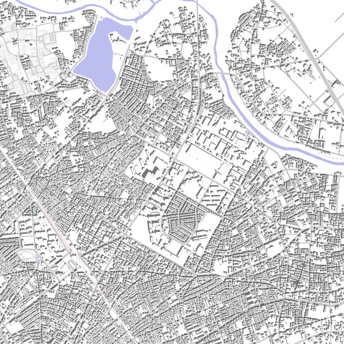 ふじみ野 敷地図 (2.5 km)