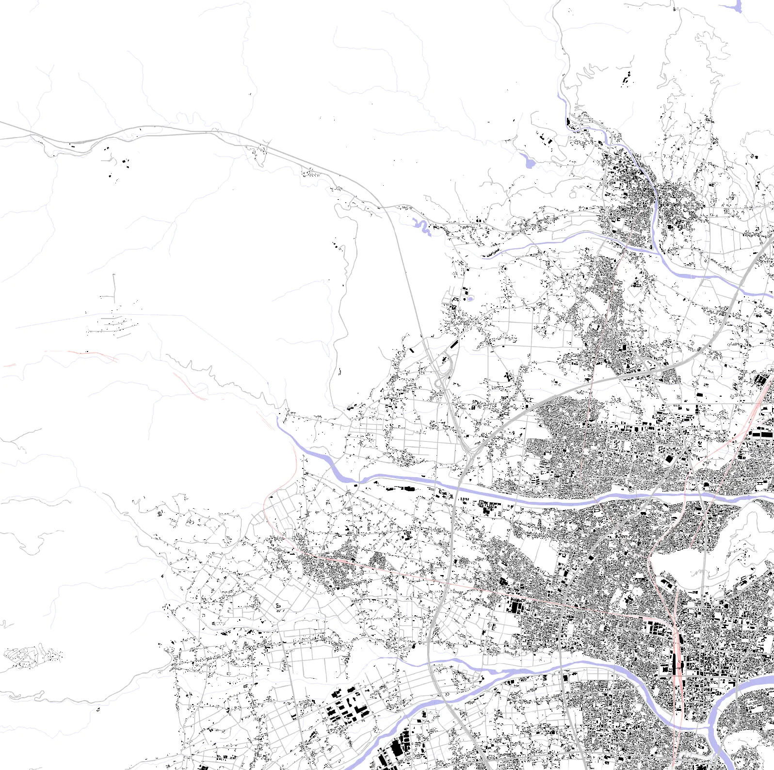 Fukushima figure ground plan