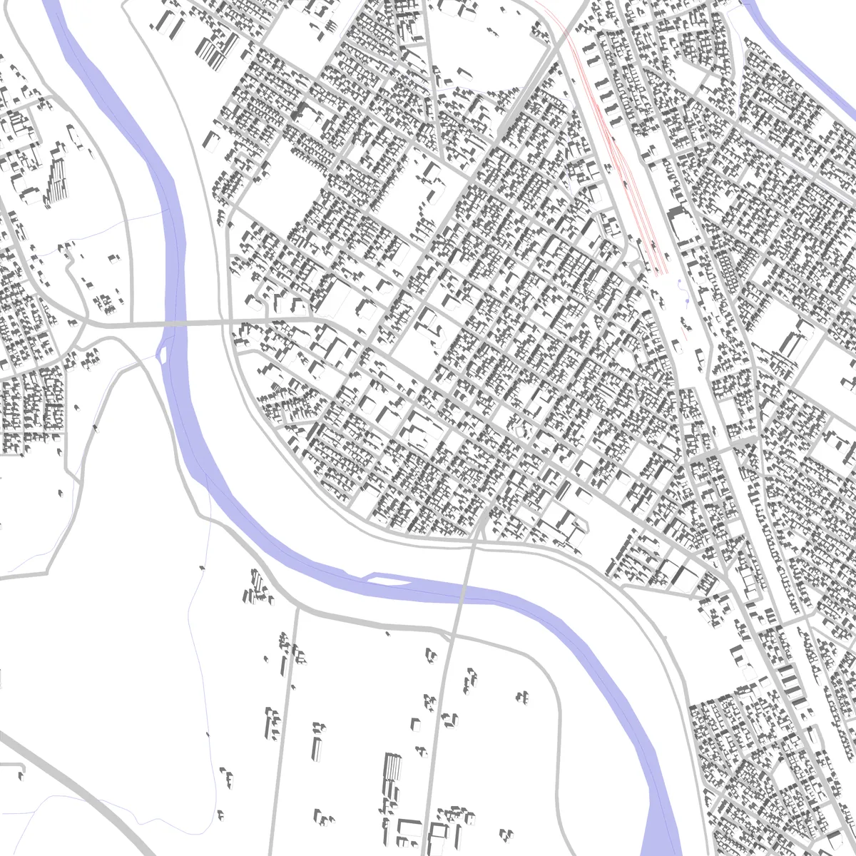 富良野 敷地図 (2.5 km)