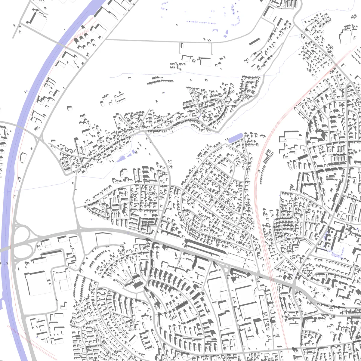 Fürth Lageplan (2,5 km)