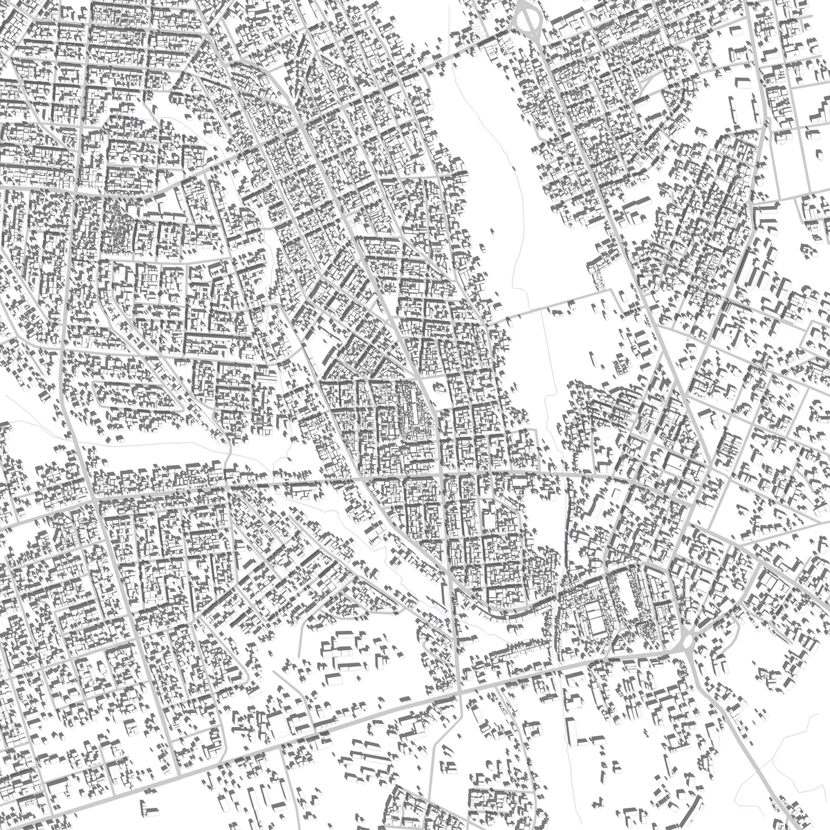 Gagnoa site plan (2.5 km)