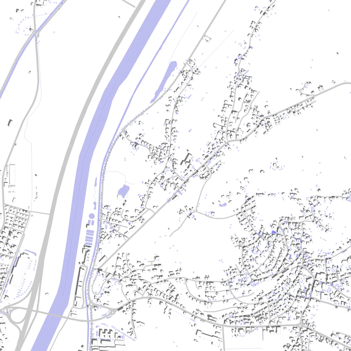 Gamprin site plan (2.5 km)