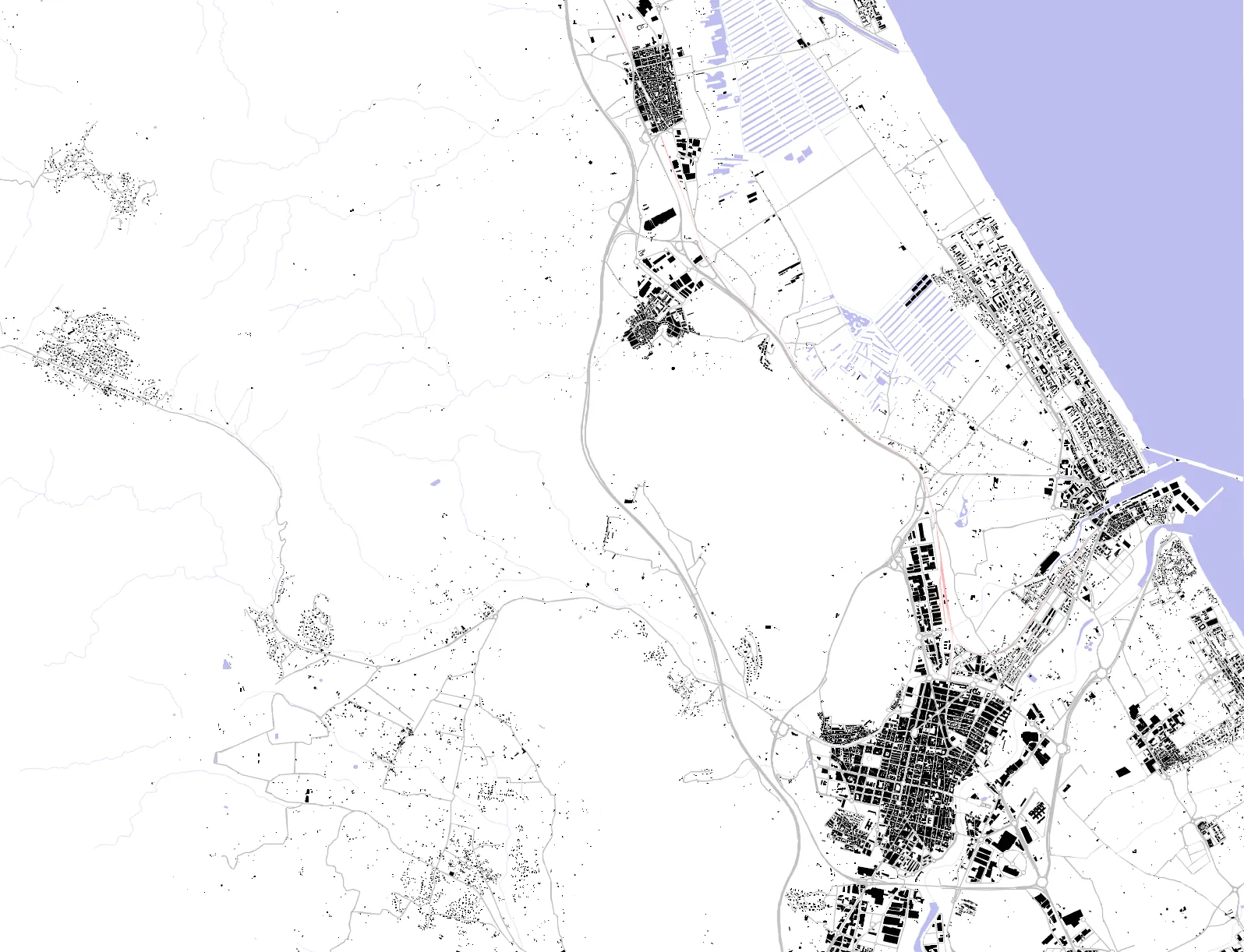 Gandia figure ground plan