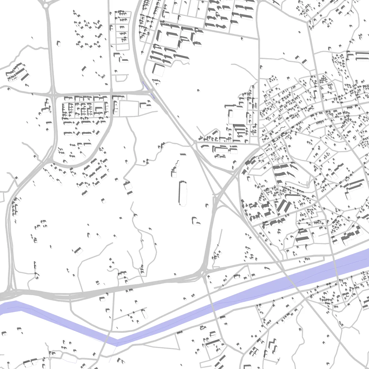 Gangneung site plan (2.5 km)