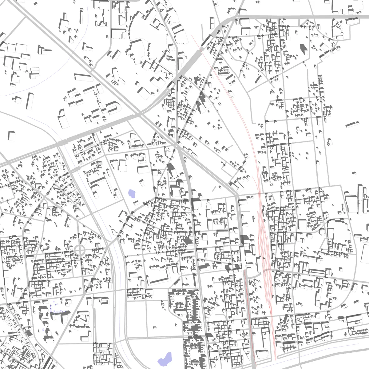Gangshan site plan (2.5 km)