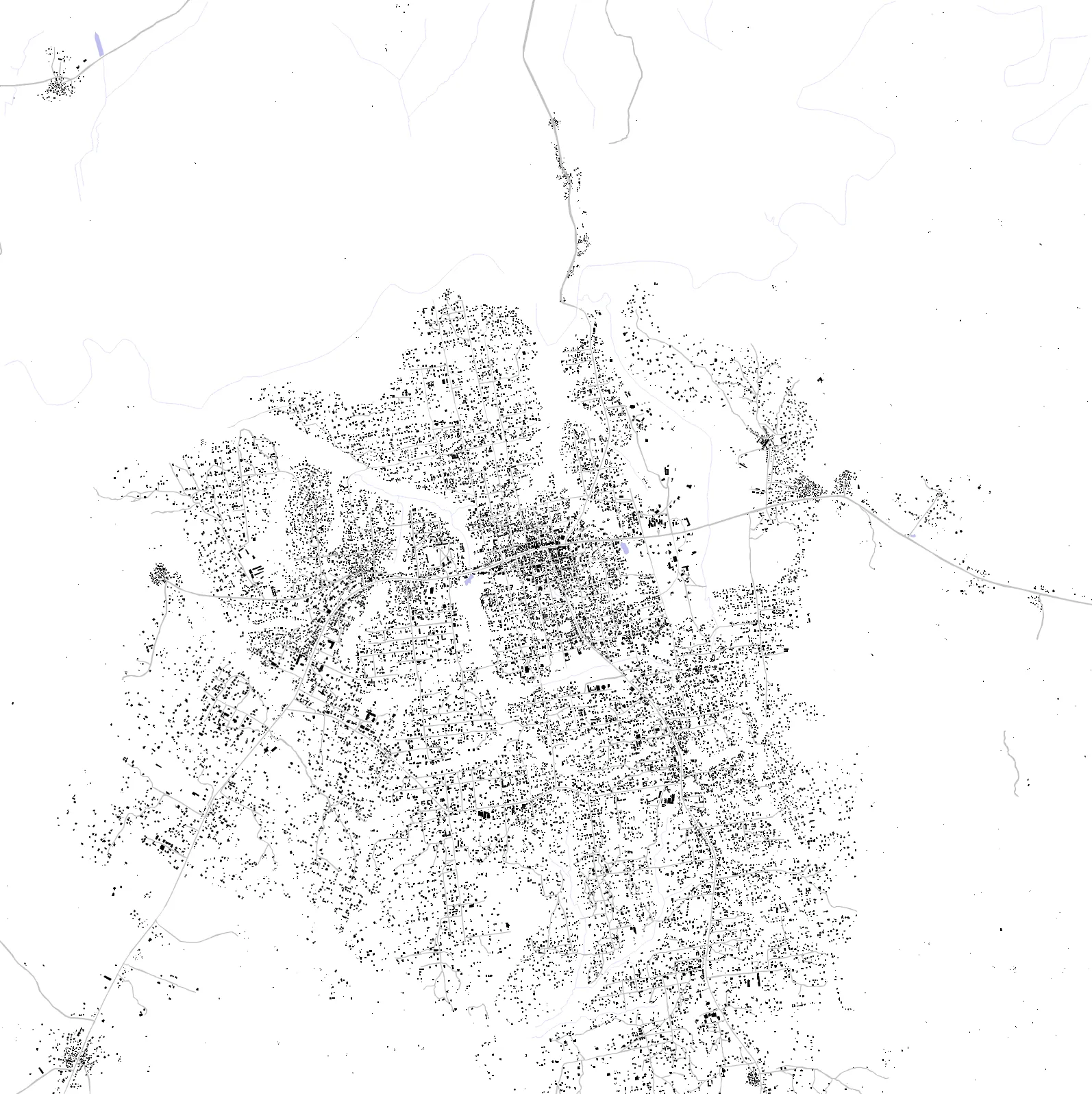 Ganta figure ground plan