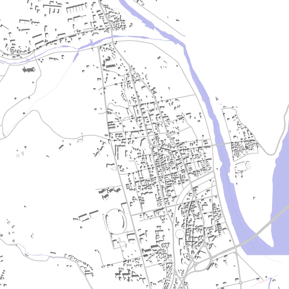 Gapyeong Lageplan (2,5 km)