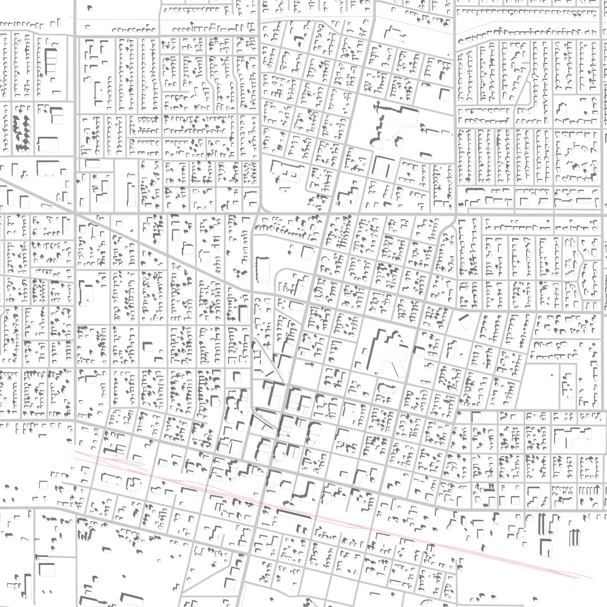 Garden City Lageplan (2,5 km)
