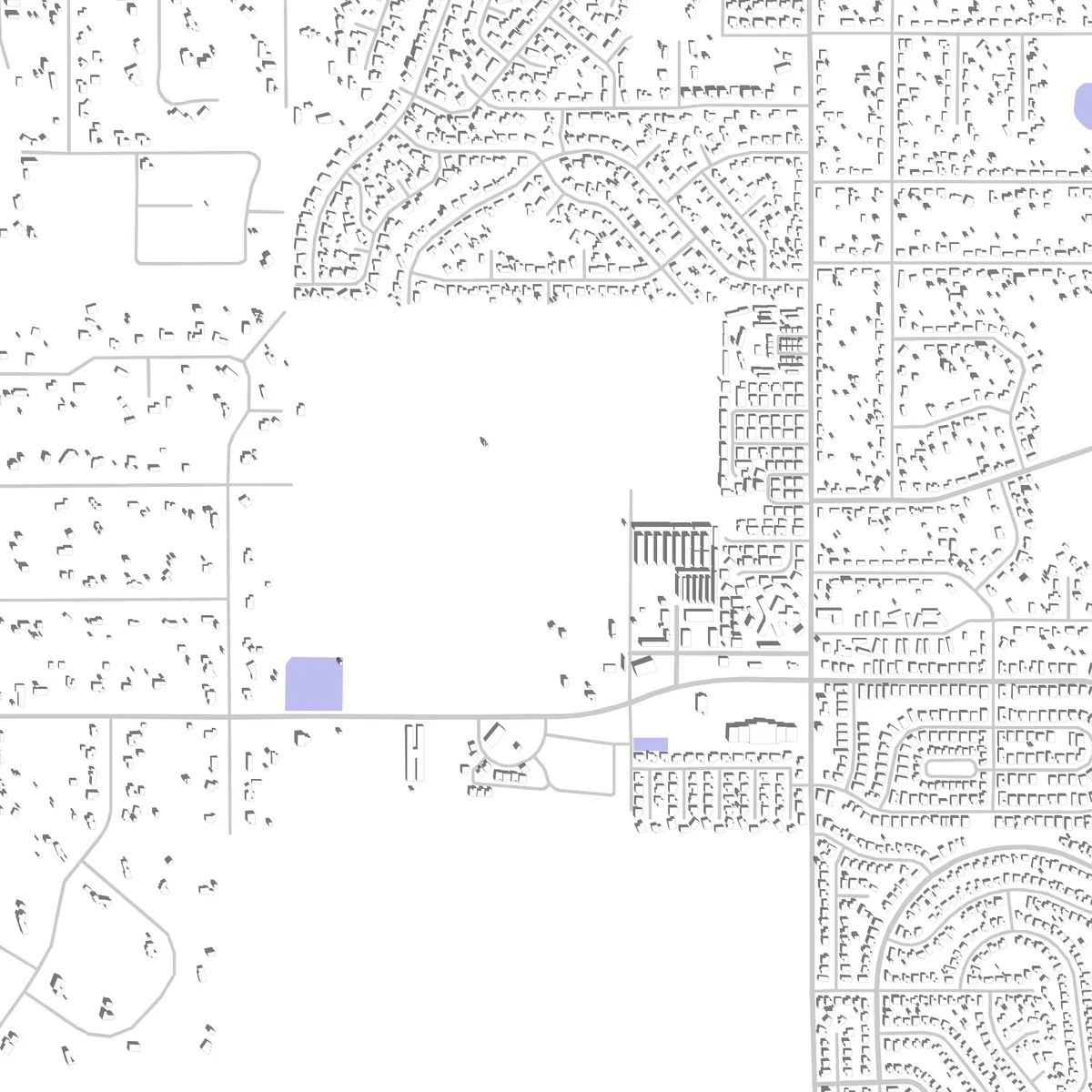 Gardnerville Ranchos site plan (2.5 km)