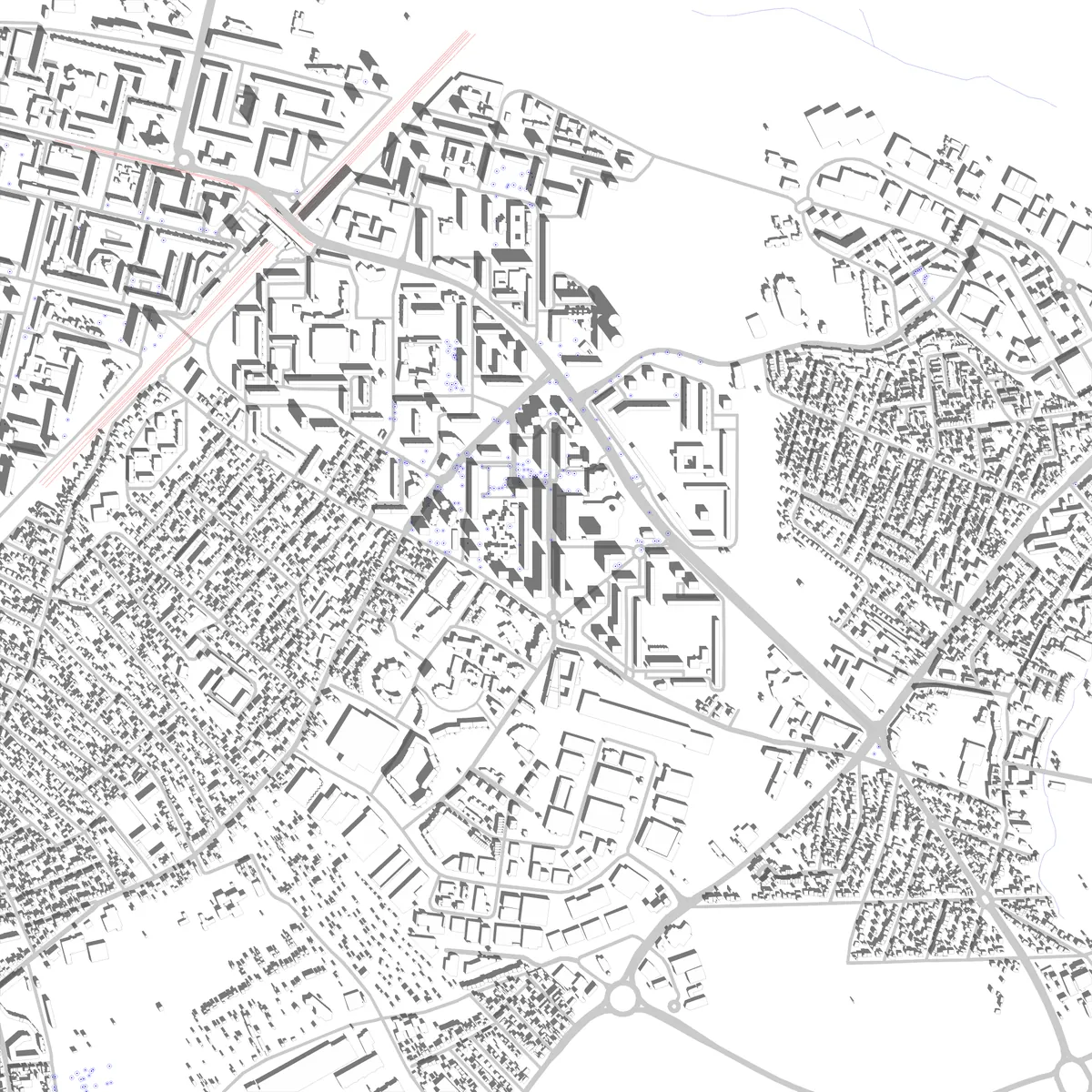 Garges-lès-Gonesse Lageplan (2,5 km)