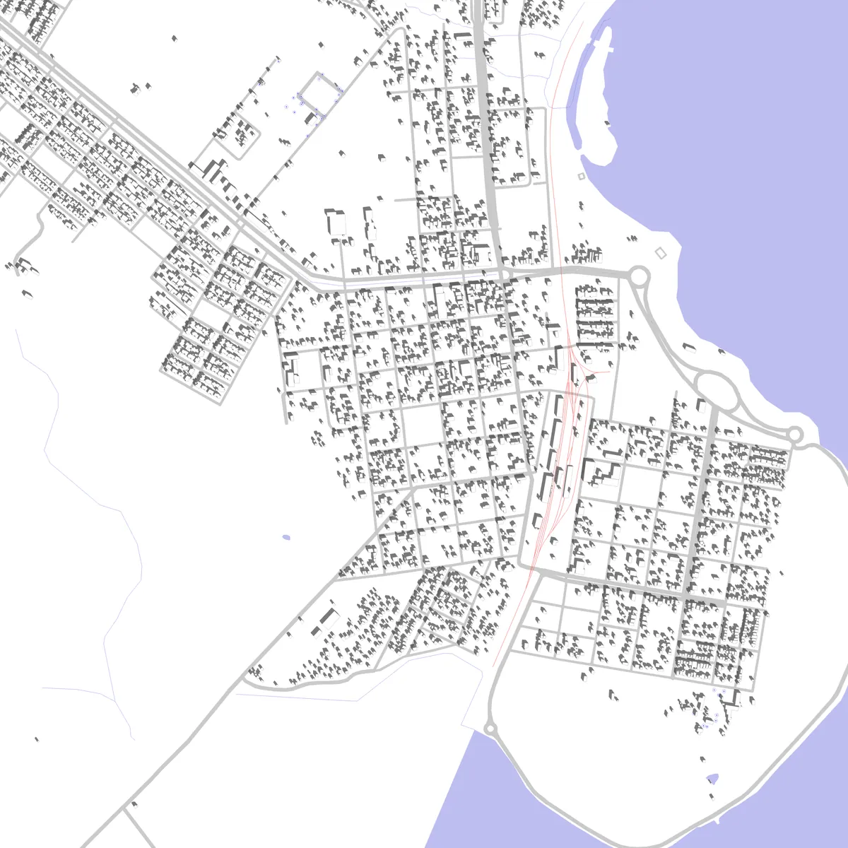Garupá plano de situación (2,5 km)