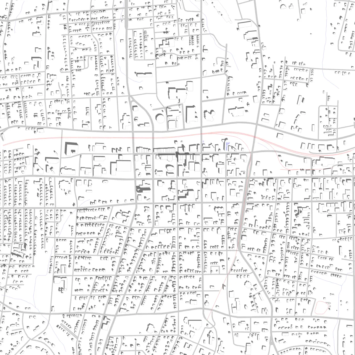 Gastonia site plan (2.5 km)