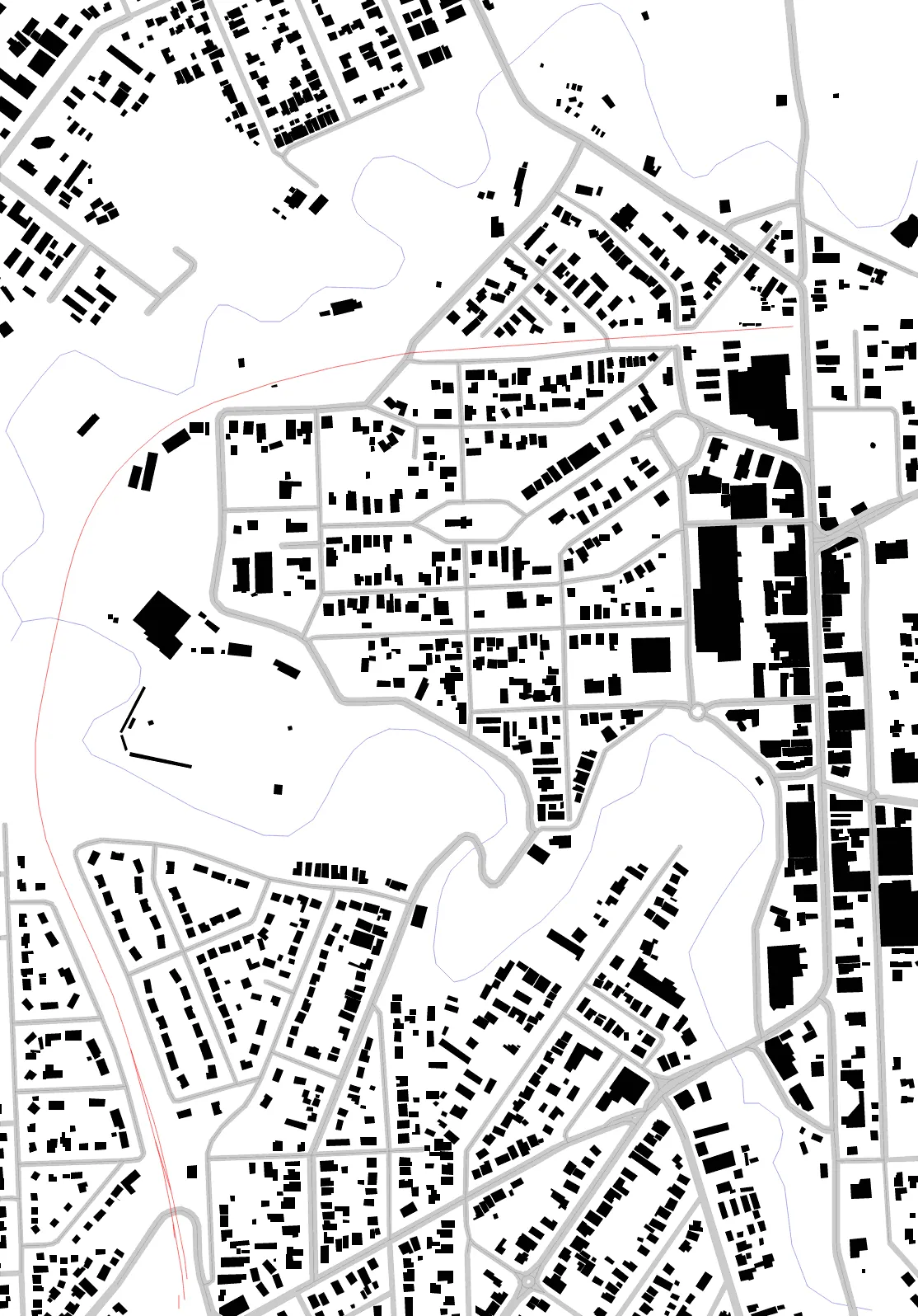 Gawler figure ground plan